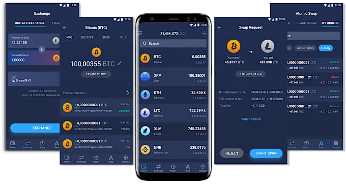 Gig Preview - Build crypto wallet app, cash app, blockchain app, ewallet