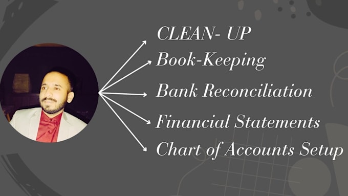 Gig Preview - Setup, cleanup, bookkeeping, bank reconciliation, and make financial statements