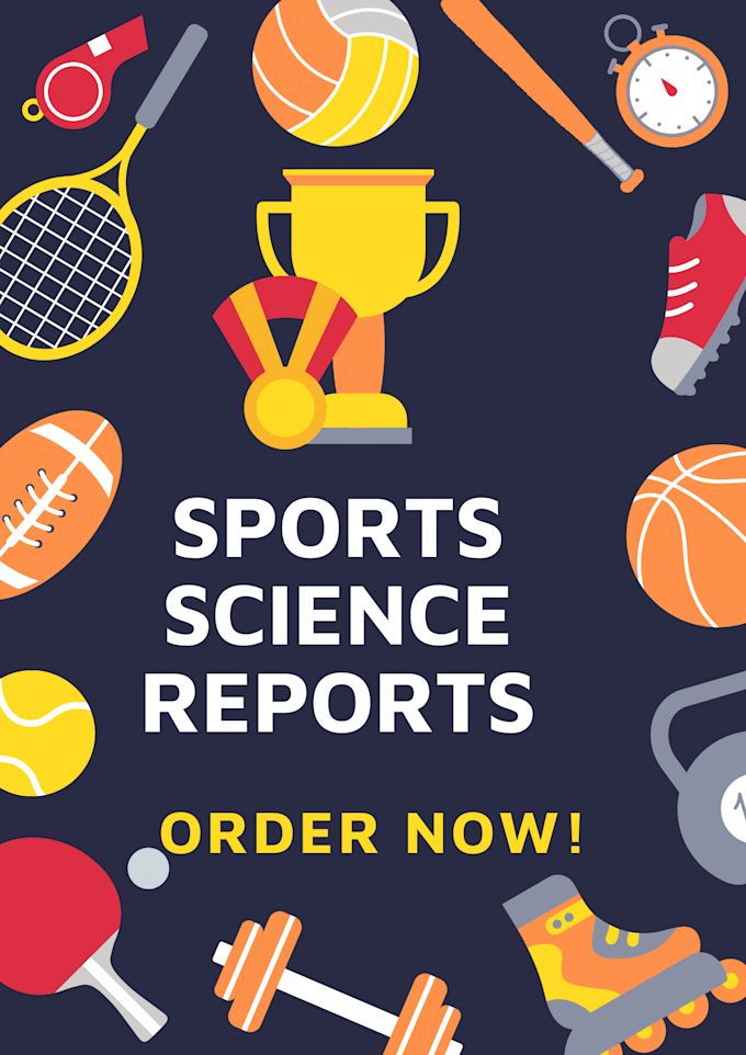 Gig Preview - Write sports science, sports management, and sports psychology reports, articles