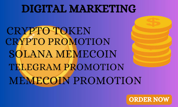 Bestseller - do complete crypto marketing for memecoin crypto tokens twitter promotion