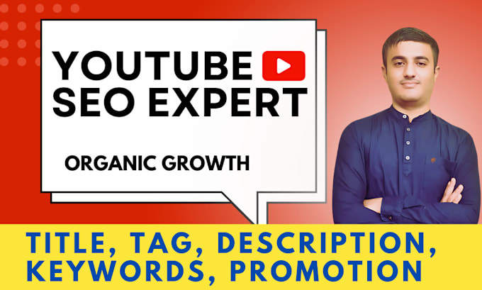 Gig Preview - Do best youtube video SEO expert optimization and be channel growth manager