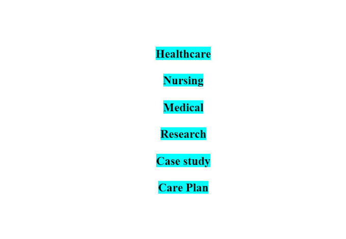 Gig Preview - Do healthcare medical nursing projects