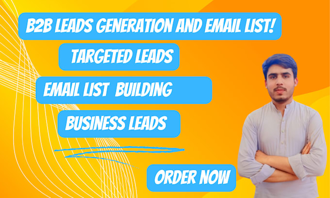 Bestseller - do b2b lead generation for targeted leads, business leads and linkedin leads