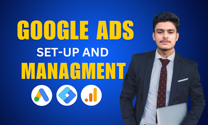 Gig Preview - Setup google ads adwords PPC campaign expert management