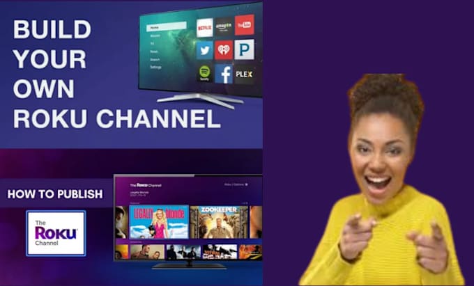 Gig Preview - Do complete roku channel promotion, roku sdk channel creation, roku app