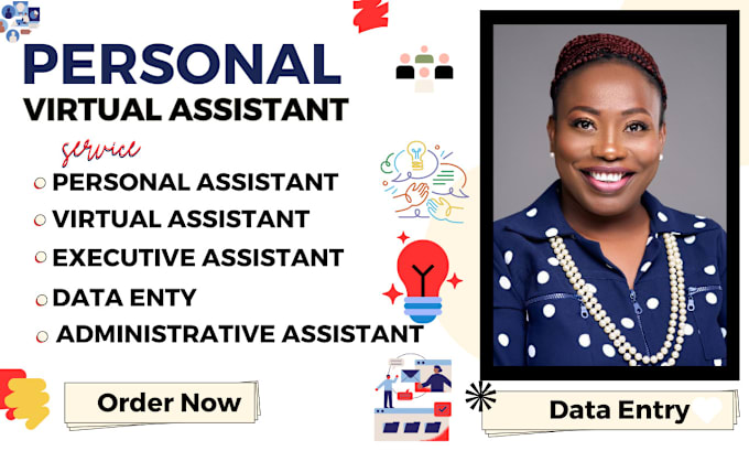 Gig Preview - Be your personal virtual assistant and personal administrative assistant