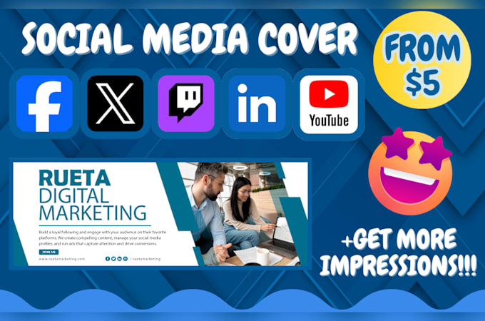 Gig Preview - Design professional social media banner