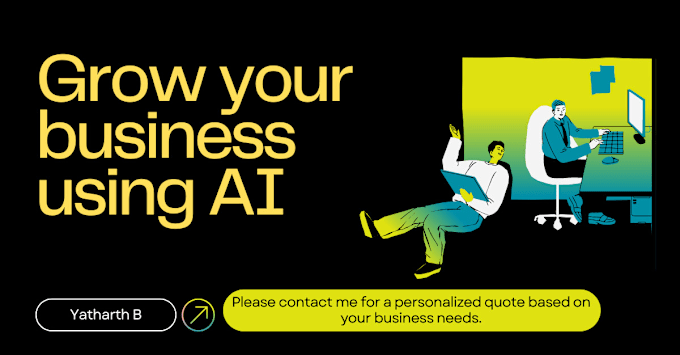 Gig Preview - Create custom ai solutions for your business data analytics, nlp, chatbots, etc