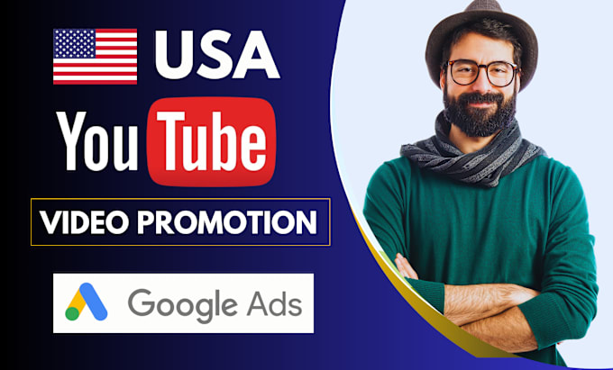 Gig Preview - Do usa youtube video promotion through google ads