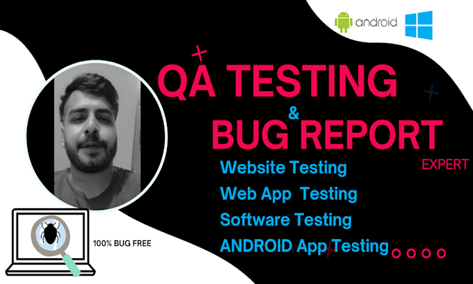 Gig Preview - Do website, webapp, android app QA testing and bug report