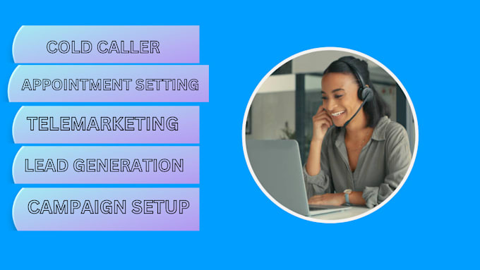 Gig Preview - Do b2b cold calling, virtual assistant, telemarketing and appointment setting