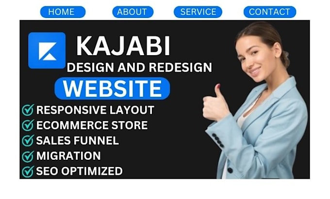 Gig Preview - Design kajabi website, landing pages, sales funnel, kajabi redesign