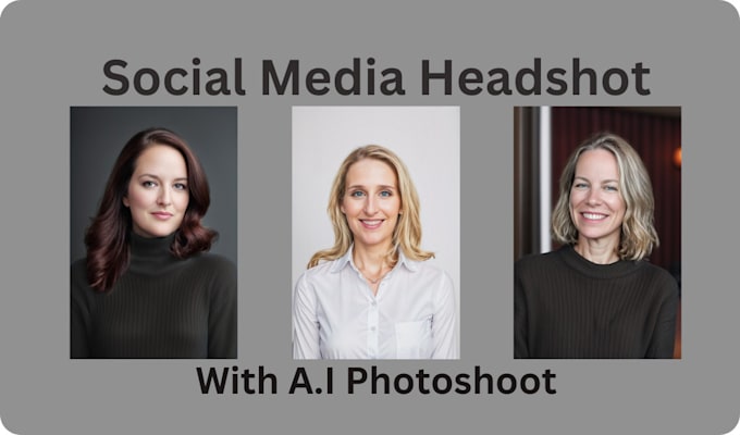 Gig Preview - Make ai linkedin headshots change outfit dress for social media and business