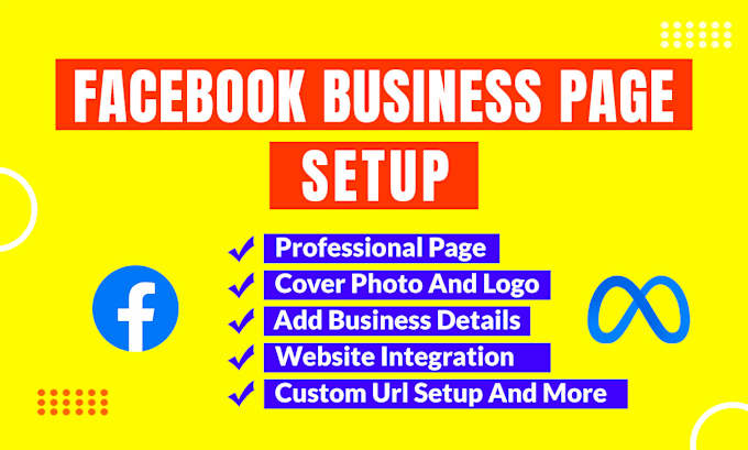 Gig Preview - Do your facebook business page create and social media setup