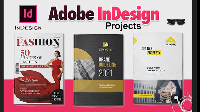 Gig Preview - Do professional adobe indesign projects in 6h