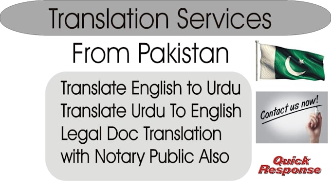 Gig Preview - Professionally translate any kind of document from pakistan