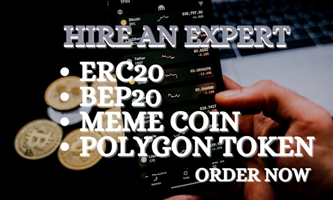 Gig Preview - Create your own crypto meme coin, token erc20, bep20, polygon token