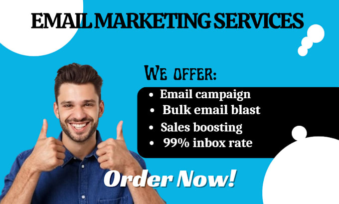 Gig Preview - Do email marketing, bulk email blast and email campaign to drive sales