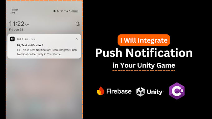 Gig Preview - Integrate push notification in your unity game