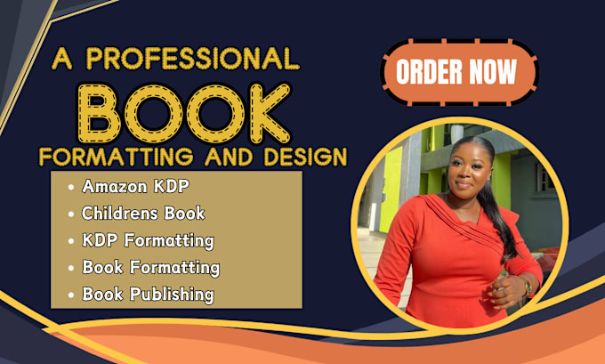 Gig Preview - Do book formatting for amazon kdp book publishing paperback design