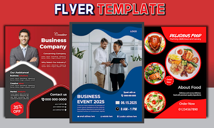 Gig Preview - Create flyer, business, marketing, leaflet or catalog