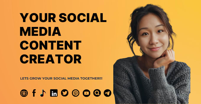 Gig Preview - Be your social media content creator