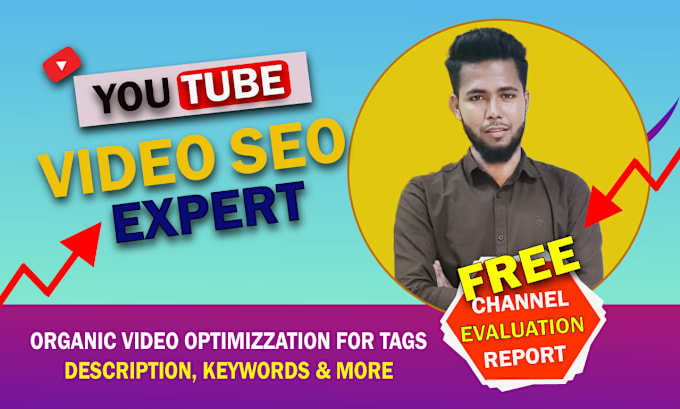 Gig Preview - Be your youtube channel manager do video SEO and organic promotion