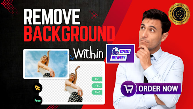 Gig Preview - Do photo background removal, retouching, resize image, upscale