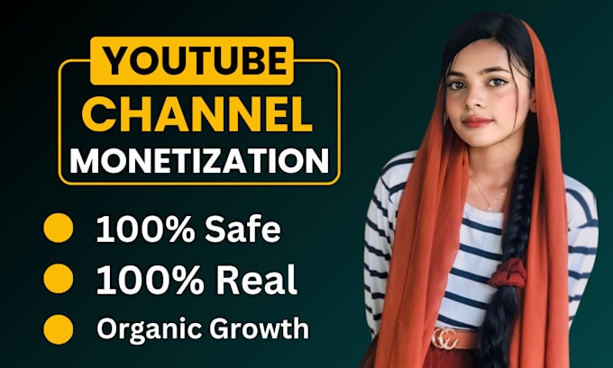 Gig Preview - Do promotion for complete youtube channel monetization