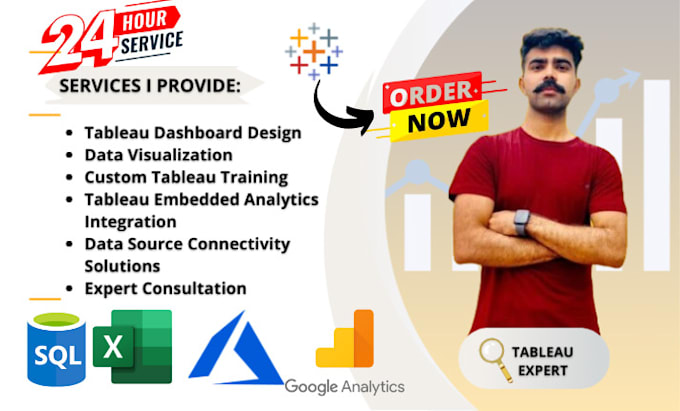 Gig Preview - Create interactive and insightful tableau dashboards