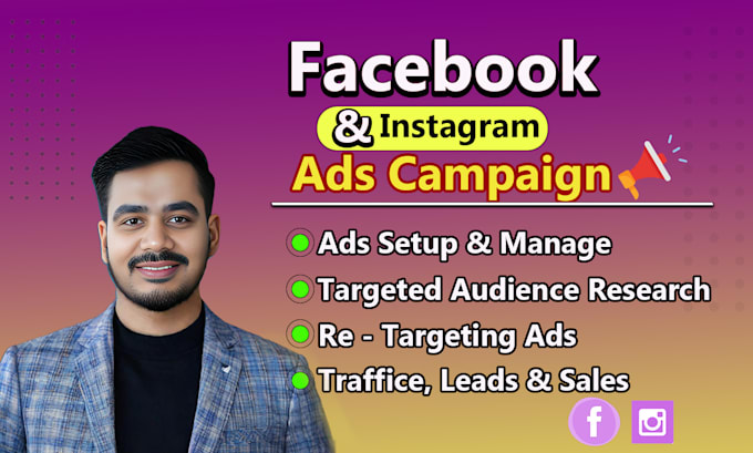 Bestseller - setup and manage facebook ads instagram ad campaigns