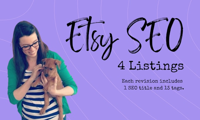 Gig Preview - Optimize your etsy SEO by writing your etsy titles and tags