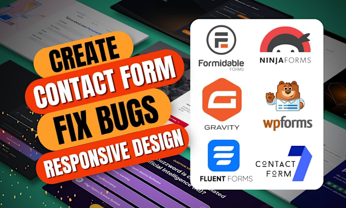 Gig Preview - Create or fix custom wordpress contact form, gravity form