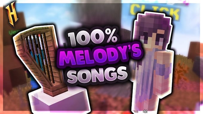 Gig Preview - Get melodys hair in minecraft