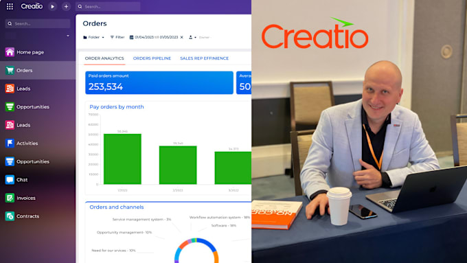 Gig Preview - Customize your CRM creatio