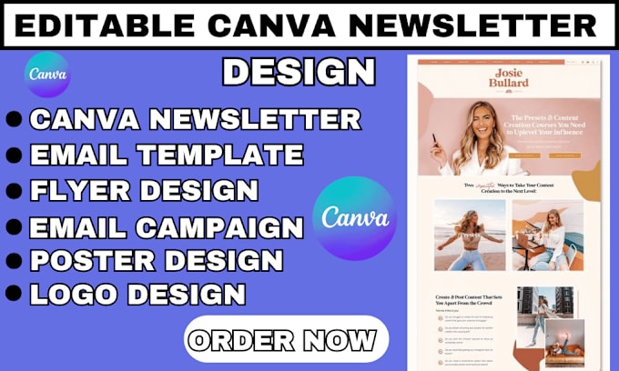 Gig Preview - Design canva banner brochure flyer newsletter template poster