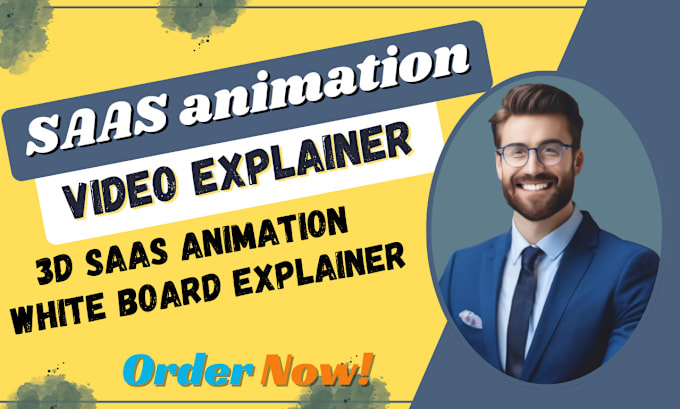 Gig Preview - Make saas animation explainer 2d 3d saas animation video whiteboard explainer