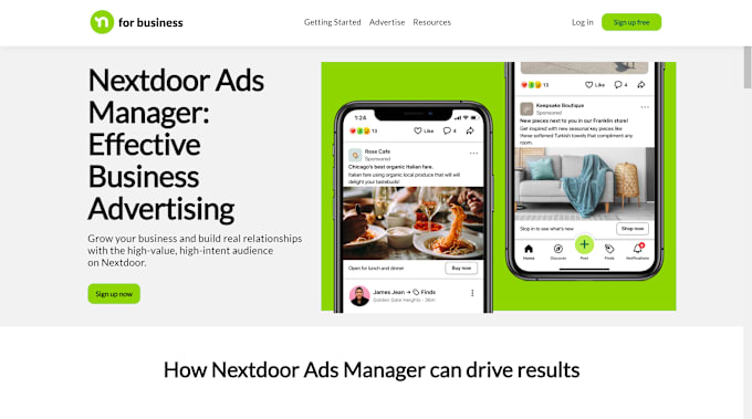 Gig Preview - Unlock your leads with engaging nextdoor ads to transform your brand