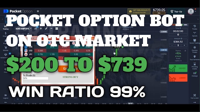 Gig Preview - Develop profitable pocket option bot deriv bot pocket option quotex bot pocket