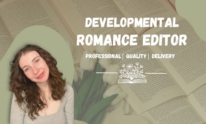 Gig Preview - Developmentally edit your romance book