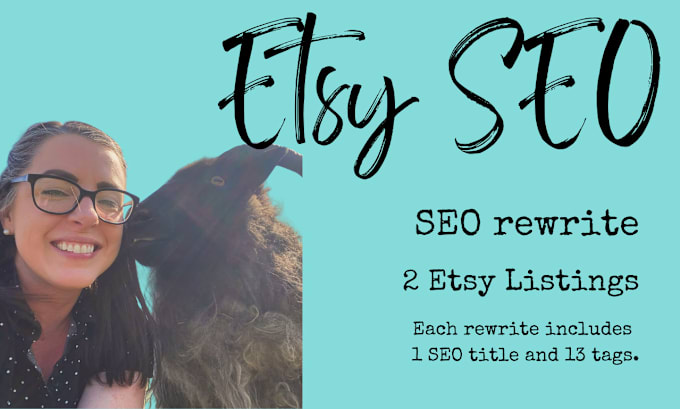 Gig Preview - Optimize 2 of your etsy shop listings for better visibility in a search