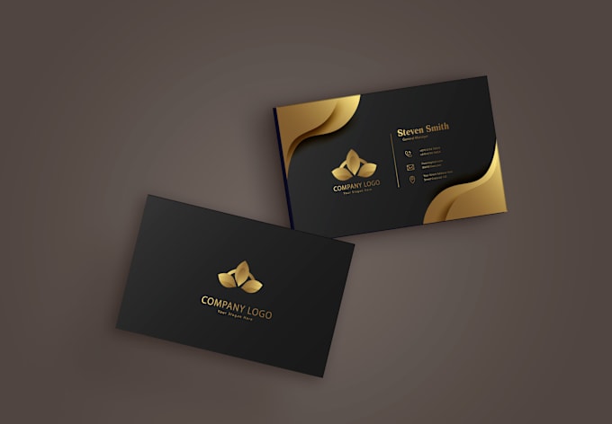 Gig Preview - Create dazzling, modern business cards that stand out