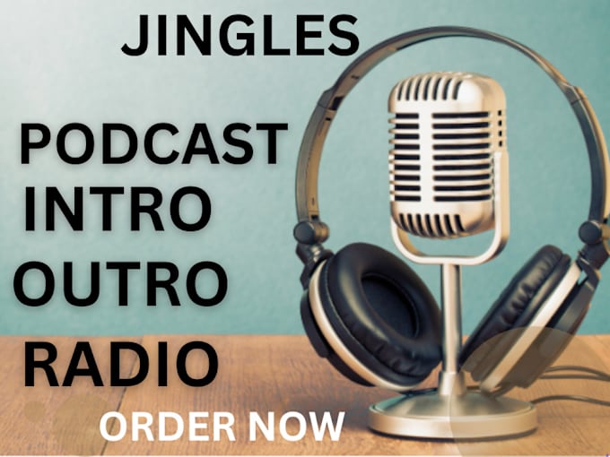 Gig Preview - Create podcast jingle intro jingle radio jingle company jingle music composer