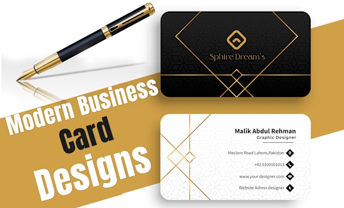 Gig Preview - Provide professional business card design services