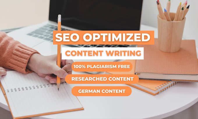 Bestseller - write SEO article and researched german content writing