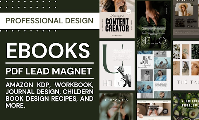 Bestseller - design ebook PDF interior layout or lead magnet