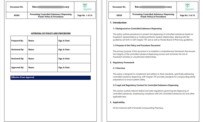 Gig Preview - Develop process flows, sop, policies and procedures and flowchart