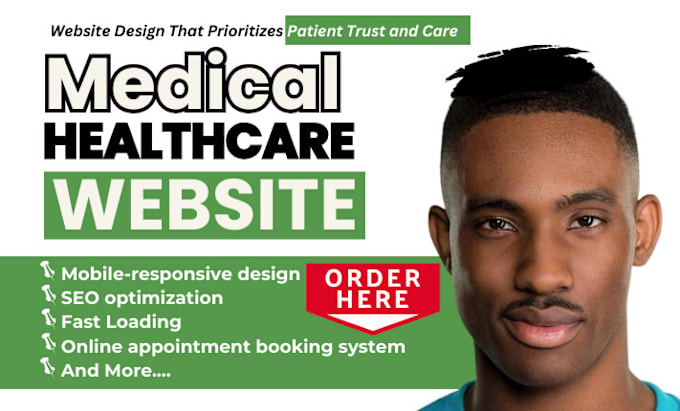 Bestseller - design medical and healthcare website