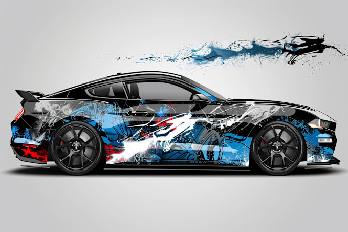 Gig Preview - Design an awesome car, van, and any vehicle wrap design