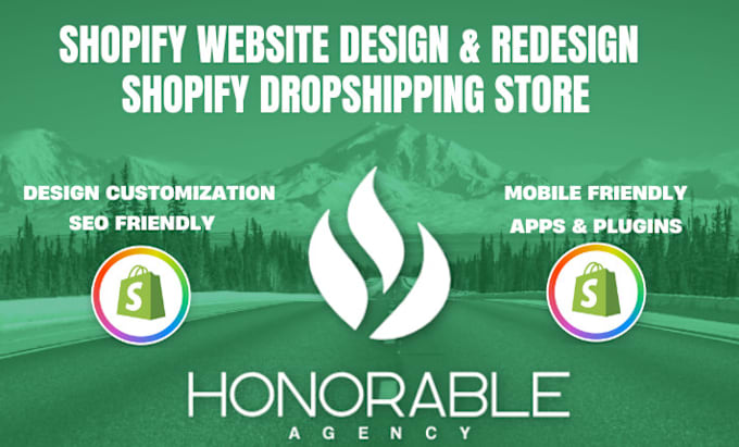 Bestseller - create shopify website redesign shopify store design shopify dropshipping store